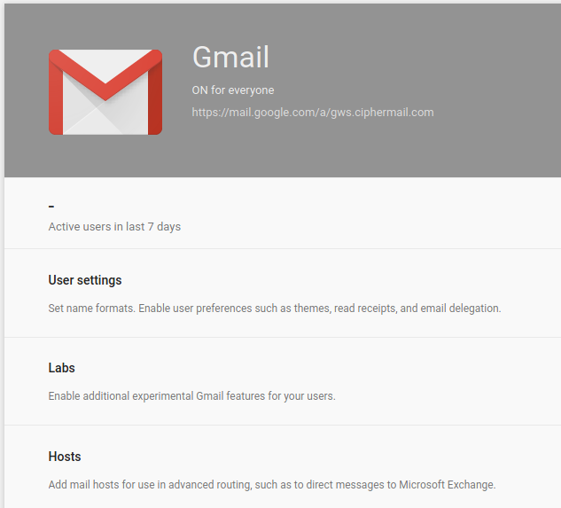 Google Workspace Gmail app